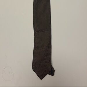 Privado Brown Paisley Tie Men’s Necktie Formal Wedding Business Classic